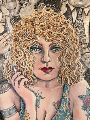 Male Gaze by Johansen Newman |   Closeup View of Artwork 