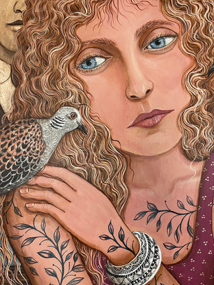 The Coming Storm of Words by Johansen Newman |   Closeup View of Artwork 