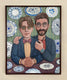 Original art for sale at UGallery.com | You Are My White. You Are My Blue by Johansen Newman | $5,200 | acrylic painting | 31' h x 25' w | thumbnail 3