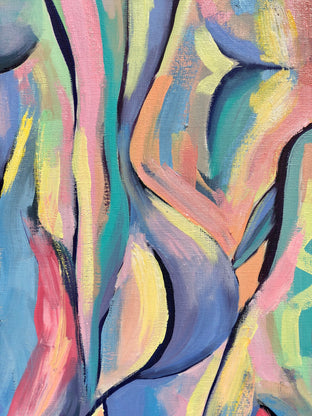 Colored Erotic Nights by Barbara "Barbsie" Safronova |   Closeup View of Artwork 