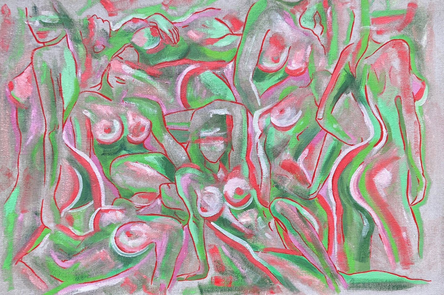 Erotic Nights in Bloom by Barbara "Barbsie" Safronova |  Artwork Main Image 