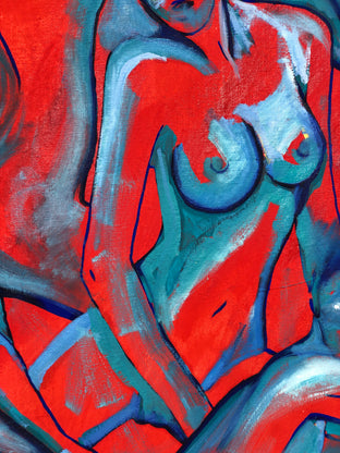 Erotic Nights R.E.D. by Barbara "Barbsie" Safronova |   Closeup View of Artwork 