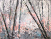 Original art for sale at UGallery.com | Bare Trees #5 by Valerie Berkely | $325 | oil painting | 11' h x 14' w | thumbnail 1