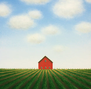 Original art for sale at UGallery.com | In the Summer Fields by Sharon France | $575 | acrylic painting | 12' h x 12' w | photo 1