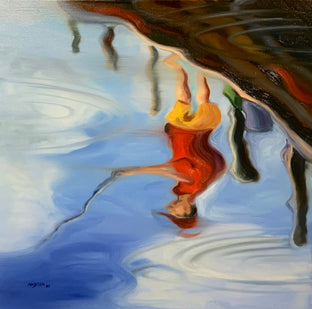 Original art for sale at UGallery.com | My Real Passion by Andres Lopez | $625 | oil painting | 20' h x 20' w | photo 1