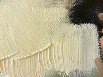 Original art for sale at UGallery.com | Beach Jazz by Mary Pratt | $3,500 | oil painting | 48' h x 48' w | thumbnail 4