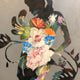 Original art for sale at UGallery.com | Beauty Within by Darlene McElroy | $375 | mixed media artwork | 8' h x 8' w | thumbnail 1