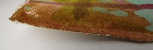 Original art for sale at UGallery.com | Beginnings of Spring by Melissa Gannon | $675 | mixed media artwork | 18' h x 24' w | thumbnail 2