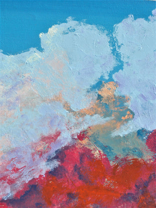 Original art for sale at UGallery.com | Celestial Blaze by Benjamin Thomas | $2,100 | acrylic painting | 29.5' h x 41.5' w | photo 4