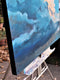 Original art for sale at UGallery.com | Gambling Clouds by Benjamin Thomas | $1,775 | acrylic painting | 34' h x 34' w | thumbnail 3