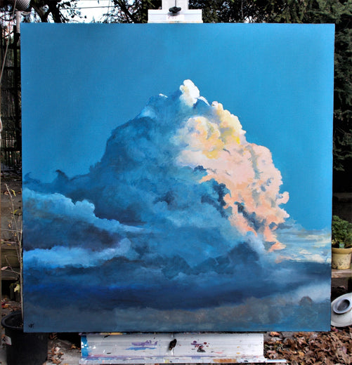 Gambling Clouds by Benjamin Thomas |   Closeup View of Artwork 