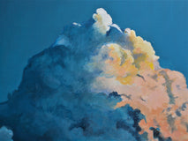 Original art for sale at UGallery.com | Gambling Clouds by Benjamin Thomas | $1,775 | acrylic painting | 34' h x 34' w | thumbnail 2
