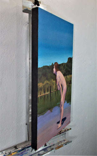 Original art for sale at UGallery.com | Indian Summer by Benjamin Thomas | $1,175 | acrylic painting | 26' h x 16' w | photo 2