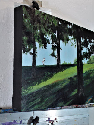 Original art for sale at UGallery.com | Mad Dogs and Englishmen by Benjamin Thomas | $850 | acrylic painting | 12' h x 20' w | photo 2
