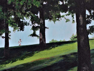 Original art for sale at UGallery.com | Mad Dogs and Englishmen by Benjamin Thomas | $850 | acrylic painting | 12' h x 20' w | photo 4