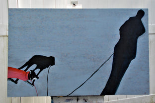 Original art for sale at UGallery.com | Me and My Shadow by Benjamin Thomas | $3,000 | acrylic painting | 34' h x 55' w | photo 3