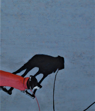 Original art for sale at UGallery.com | Me and My Shadow by Benjamin Thomas | $3,000 | acrylic painting | 34' h x 55' w | photo 4