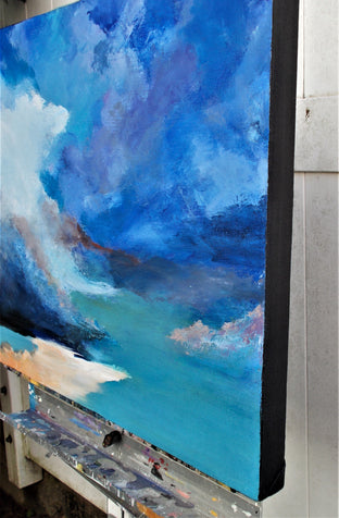 Original art for sale at UGallery.com | New Horizon by Benjamin Thomas | $1,000 | acrylic painting | 20' h x 24' w | photo 2
