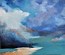 Original art for sale at UGallery.com | New Horizon by Benjamin Thomas | $1,000 | acrylic painting | 20' h x 24' w | thumbnail 1