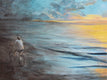 Original art for sale at UGallery.com | Racing the Dark by Benjamin Thomas | $2,075 | acrylic painting | 26' h x 42' w | thumbnail 4