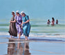 Original art for sale at UGallery.com | Sea Sisters by Benjamin Thomas | $2,100 | acrylic painting | 28' h x 45' w | thumbnail 4