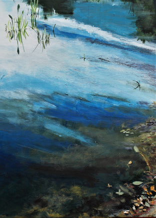 Original art for sale at UGallery.com | Still Waters by Benjamin Thomas | $1,975 | acrylic painting | 20' h x 30' w | photo 4