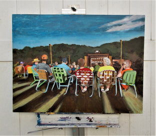 Original art for sale at UGallery.com | Summer Symphony by Benjamin Thomas | $1,700 | acrylic painting | 24' h x 32' w | photo 3