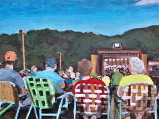 Original art for sale at UGallery.com | Summer Symphony by Benjamin Thomas | $1,700 | acrylic painting | 24' h x 32' w | photo 4