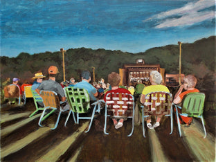 Original art for sale at UGallery.com | Summer Symphony by Benjamin Thomas | $1,700 | acrylic painting | 24' h x 32' w | photo 1