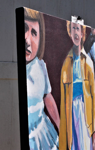 Original art for sale at UGallery.com | Tom and His Girls by Benjamin Thomas | $2,300 | acrylic painting | 32' h x 48' w | photo 2