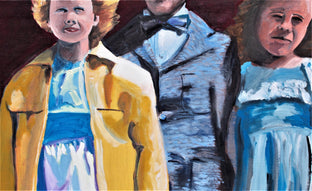Original art for sale at UGallery.com | Tom and His Girls by Benjamin Thomas | $2,300 | acrylic painting | 32' h x 48' w | photo 4