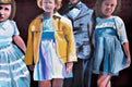 Original art for sale at UGallery.com | Tom and His Girls by Benjamin Thomas | $2,300 | acrylic painting | 32' h x 48' w | thumbnail 1