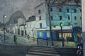 Original art for sale at UGallery.com | Un Soir d'Automne ˆ Paris by Bertrand Girard | $2,250 | acrylic painting | 21' h x 28' w | thumbnail 3