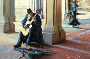 At Bethesda Terrace by Onelio Marrero |   Closeup View of Artwork 