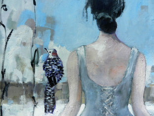 Original art for sale at UGallery.com | Betwixt a Pair by Mary Pratt | $3,075 | oil painting | 40' h x 30' w | photo 4