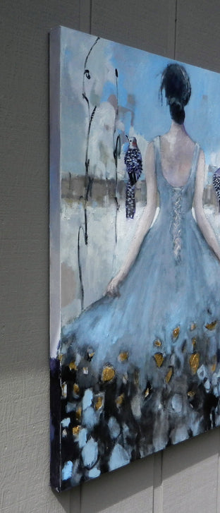 Betwixt a Pair by Mary Pratt |  Side View of Artwork 