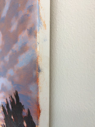The Beverly Hilton by Jesse Aldana |  Side View of Artwork 