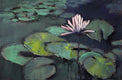 Original art for sale at UGallery.com | Beyond The Marsh by Mary Pratt | $1,120 | oil painting | 24' h x 36' w | thumbnail 1