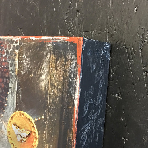 Big Bad Bee Lover by Darlene McElroy |  Side View of Artwork 