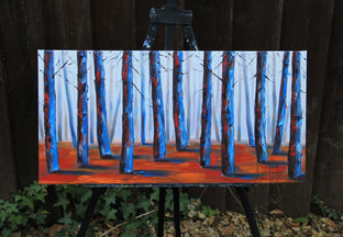 Redwood Forest by Lisa Elley |  Context View of Artwork 