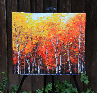 Breath of Autumn by Lisa Elley |  Context View of Artwork 