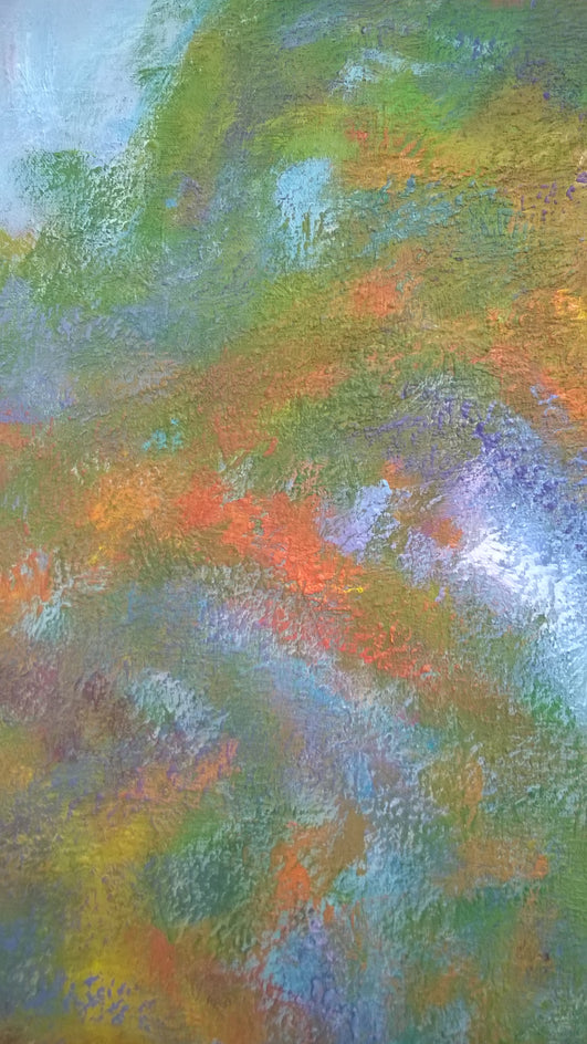 Birch Tree by Naoko Tadotsu |  Closeup View of Artwork 