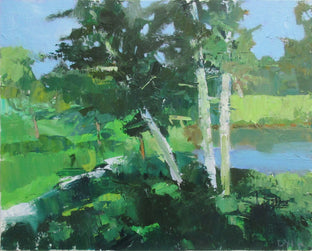 Birches, Vermont by Janet Dyer |  Artwork Main Image 