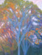 Original art for sale at UGallery.com | Birch Tree by Naoko Tadotsu | $1,675 | oil painting | 40' h x 30' w | thumbnail 1