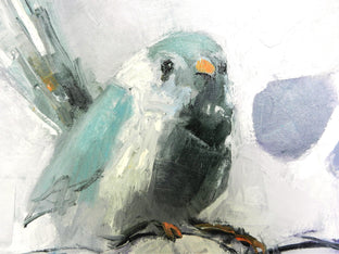 Original art for sale at UGallery.com | Birdy by Mary Pratt | $1,050 | oil painting | 20' h x 20' w | photo 3