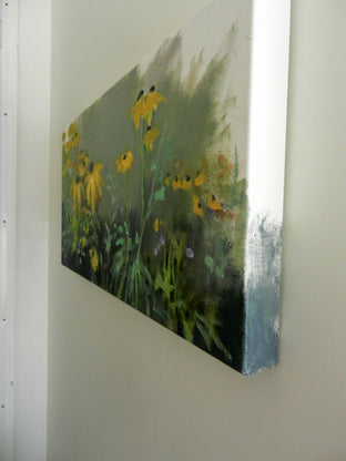 Original art for sale at UGallery.com | Black Eyed by Mary Pratt | $525 | oil painting | 12' h x 24' w | photo 2