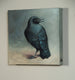 Original art for sale at UGallery.com | Blackbird Singing in the Morning Light by Jennifer Ross | $400 | oil painting | 8' h x 8' w | thumbnail 3