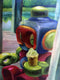Original art for sale at UGallery.com | Black Cherry 'n' Vanilla by Diane Flick | $1,275 | mixed media artwork | 8' h x 16' w | thumbnail 4
