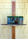 Original art for sale at UGallery.com | Black Cherry 'n' Vanilla by Diane Flick | $1,275 | mixed media artwork | 8' h x 16' w | thumbnail 3