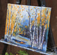 Original art for sale at UGallery.com | Autonomous Autumn by Lisa Elley | $325 | oil painting | 11' h x 14' w | thumbnail 2